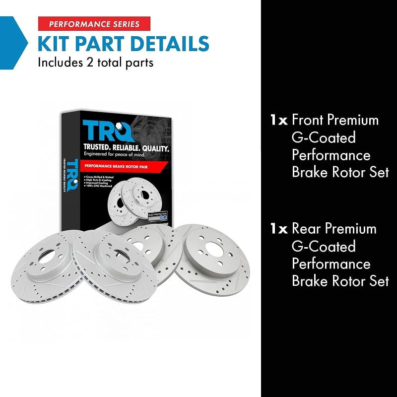 Rotores freno comp Pontiac Vibe 09-10 Toyota Matrix 09-13