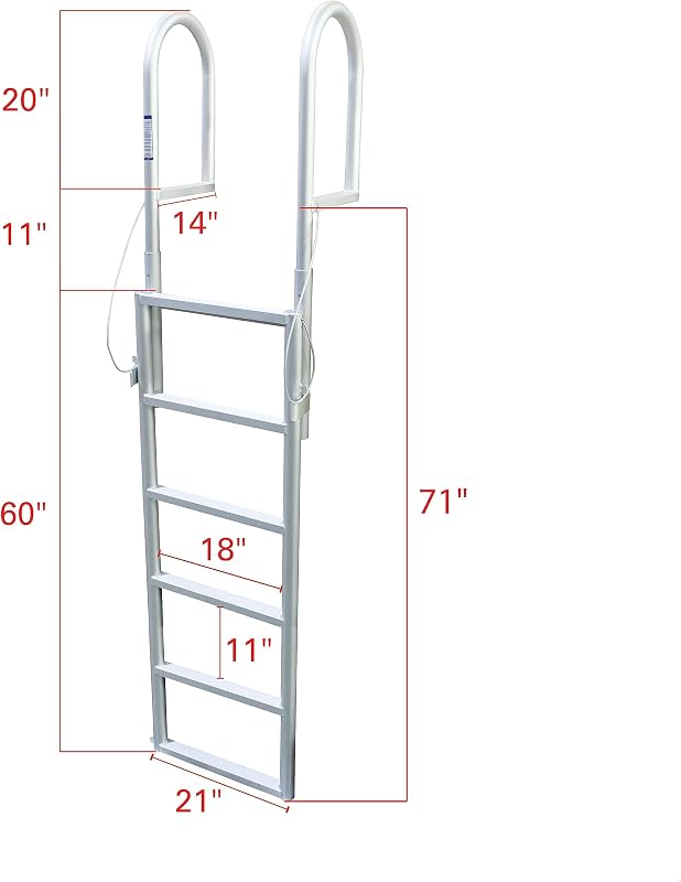 Escaleras deslizables para muelle