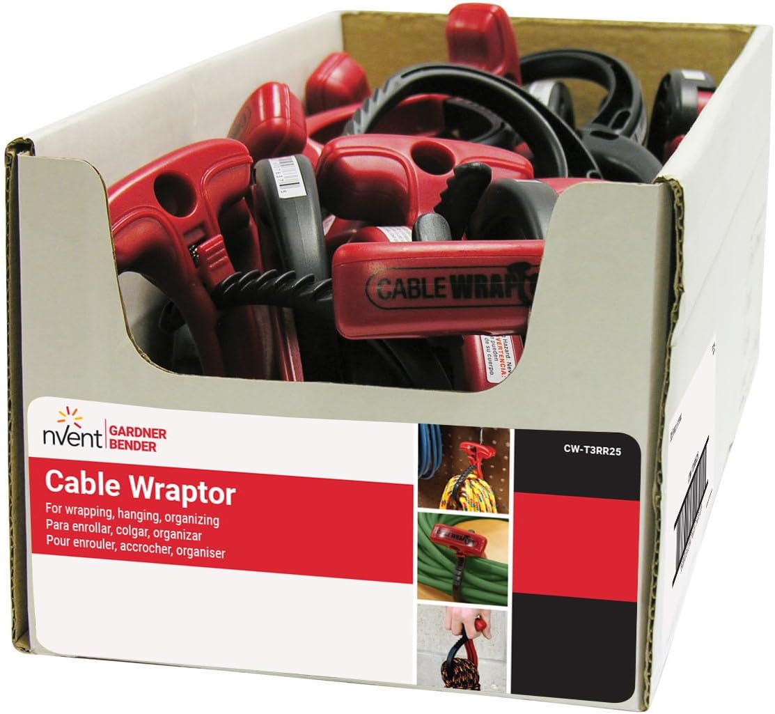 Envoltura cable grande 3" bloqueo fuerte reutiliz.