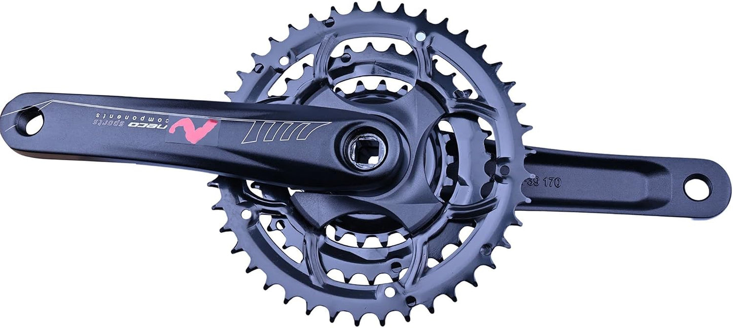 Set bielas bicicleta MTB 22/32/42t 6.693pulg