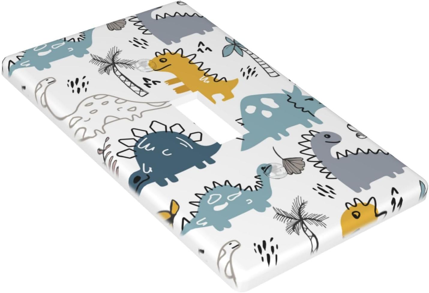 Funda interruptor luz dinosaurio para dormitorio niños