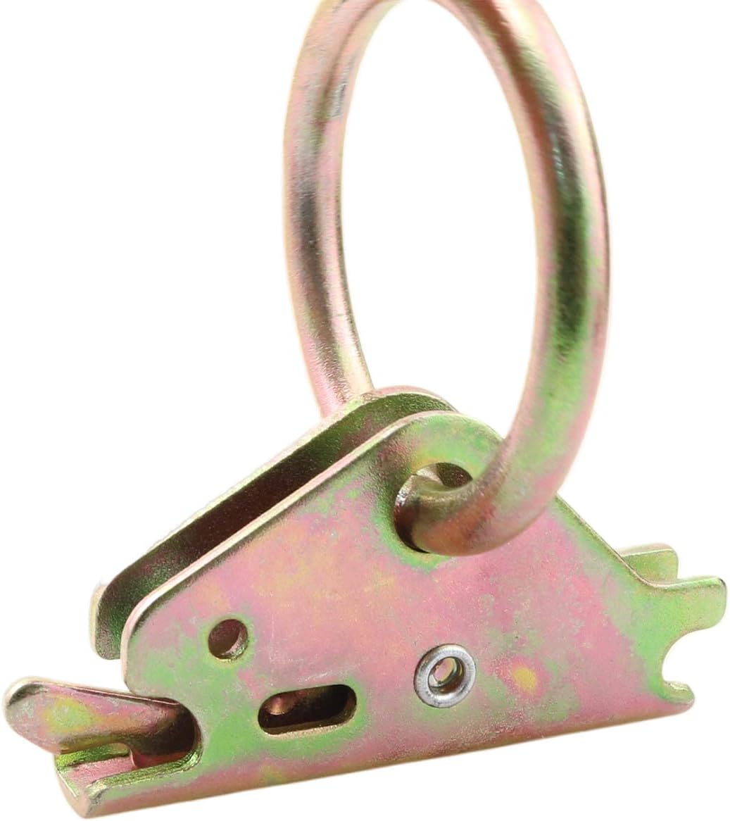 Anclajes anillo tórico para e-track remolque plano