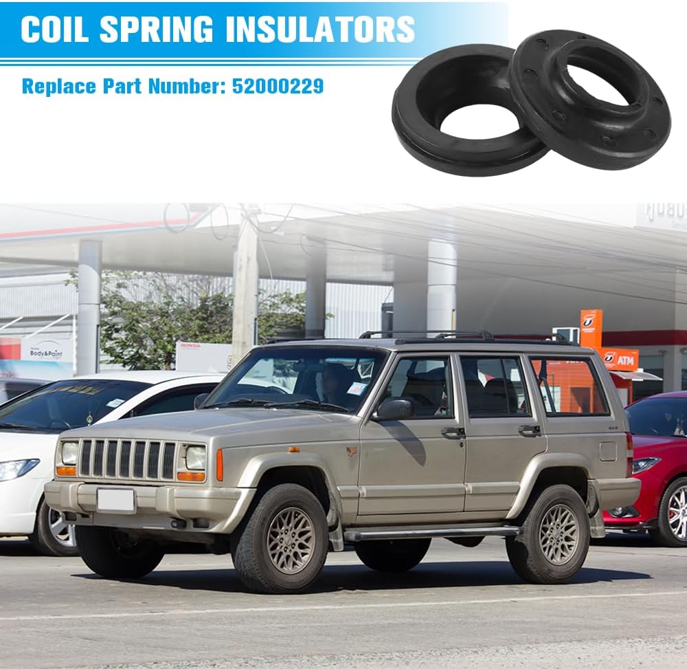 Aisladores muelles Jeep Cherokee 84-01 Comanche 86-92