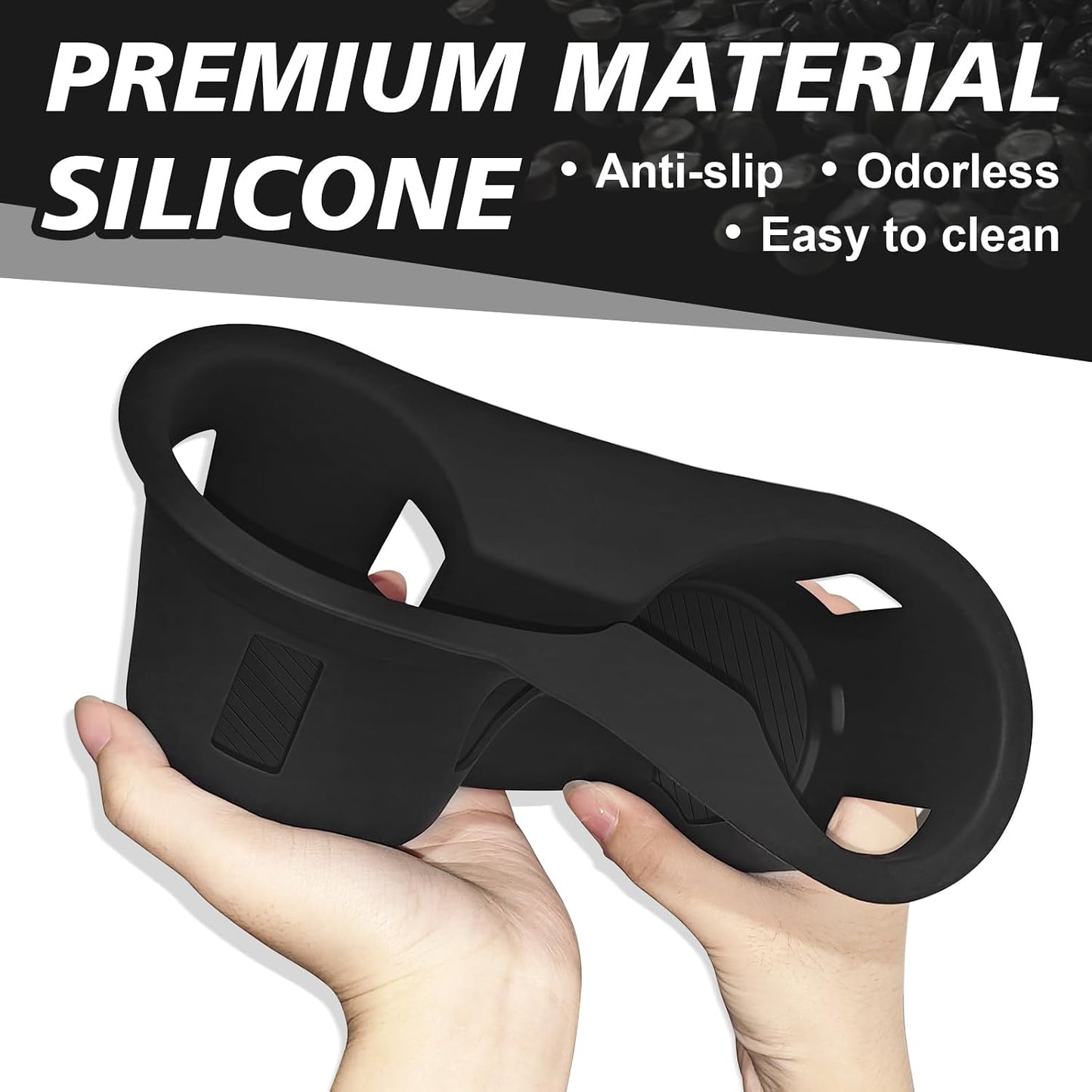 Insertos portavasos comp Ford Bronco 21-25 goma silicona