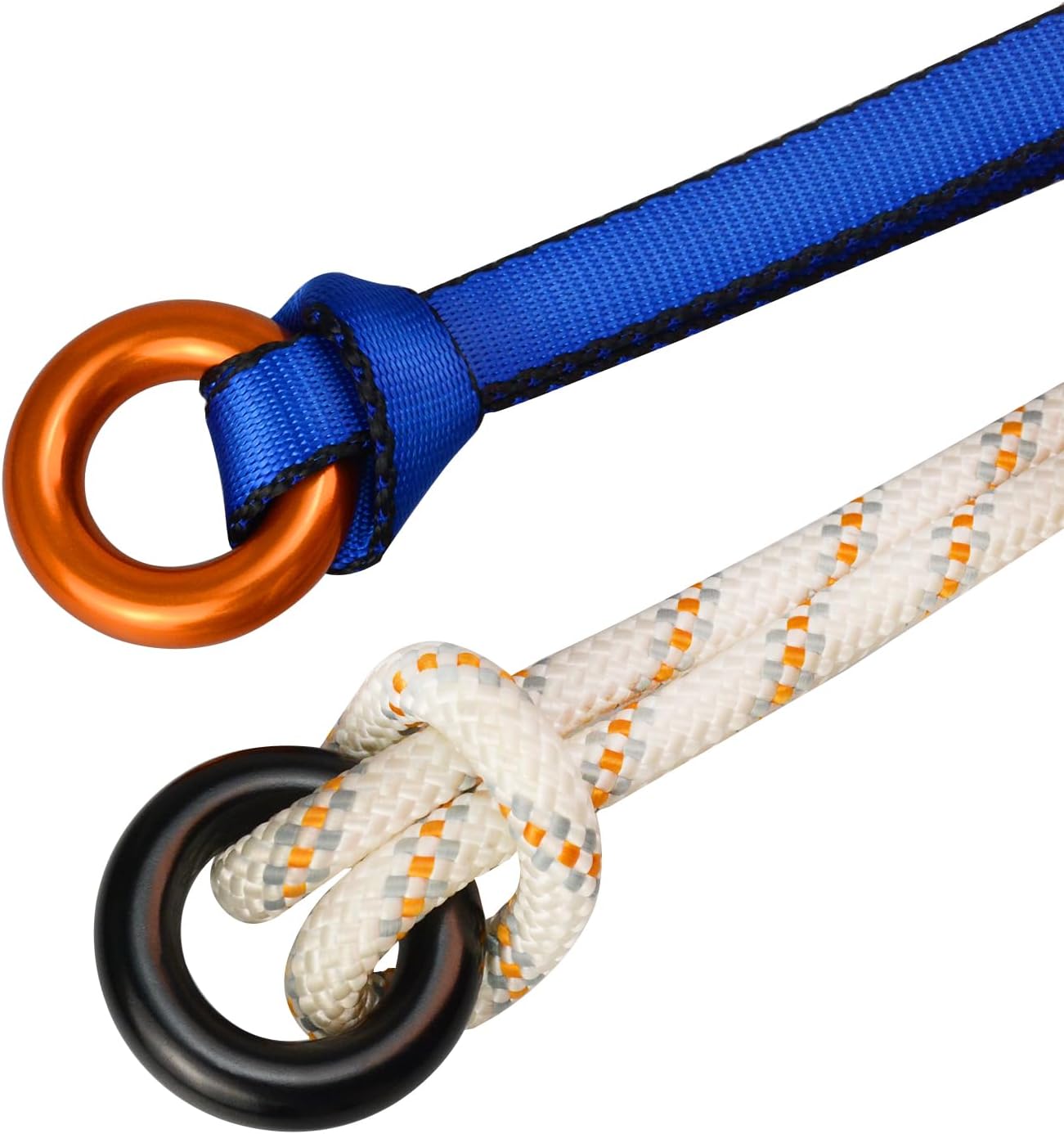 Anillo rapel 25kN junta aluminio escalada arborista
