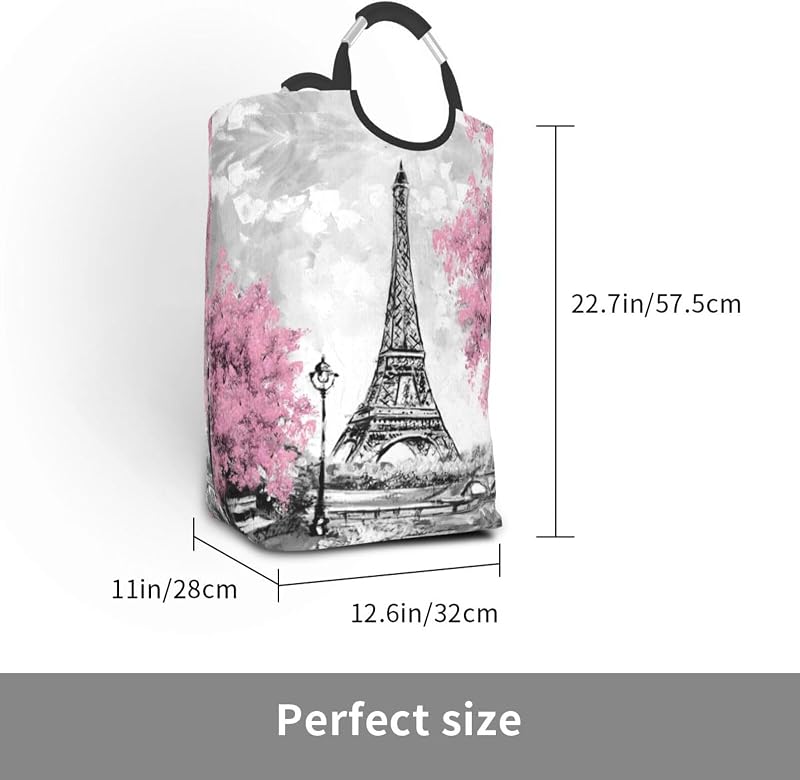 Bolsa ropa sucia forro impermeable plegable baño dormitorio