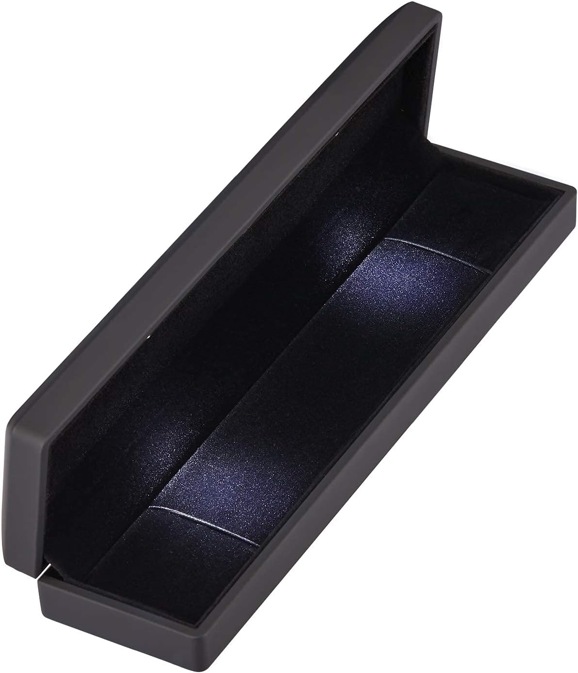 Caja terciopelo para collar con luz LED compromiso San