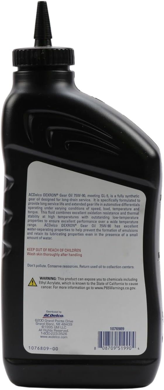 Aceite engranajes Dexron 75W-90 32oz