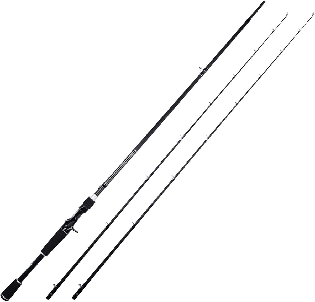Cañas pescar Fuji O-Ring fibra carbono 24 ton 2 pzas