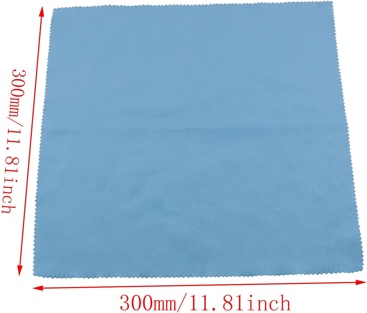 3 Paños Microfibra para Limpieza Guitarra y Violín 11.8x11.8pulg