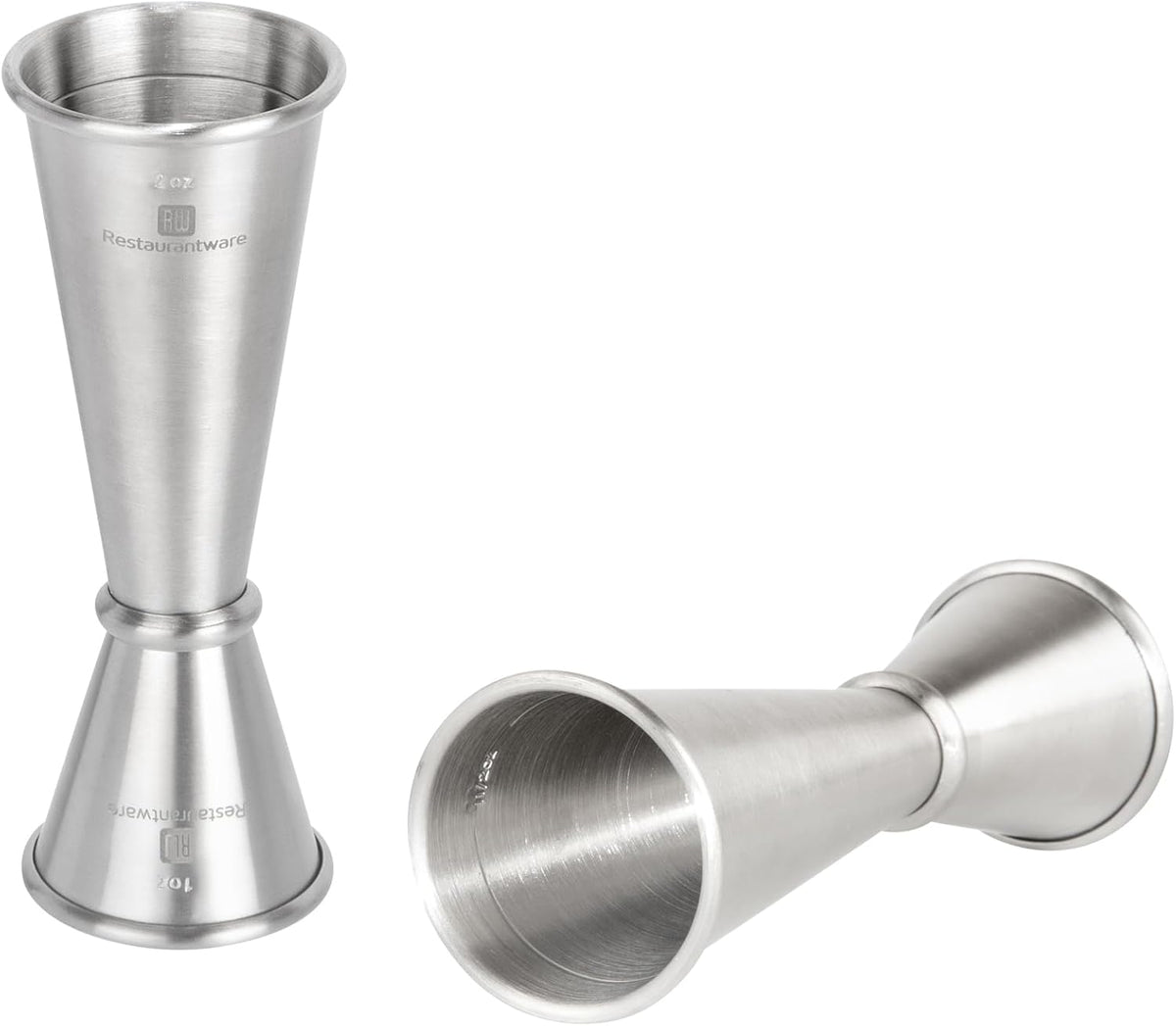 Jigger Bar 1oz/2oz Acero Inox Estilo Japonés