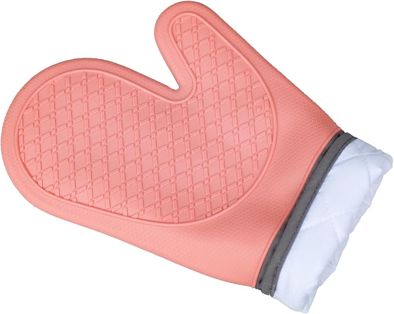 Guantes silicona cocina resistentes 500°F antideslizantes