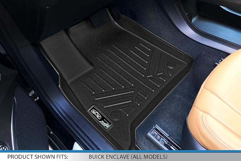 Tapetes piso ajustables Buick Enclave 18-24 3 filas