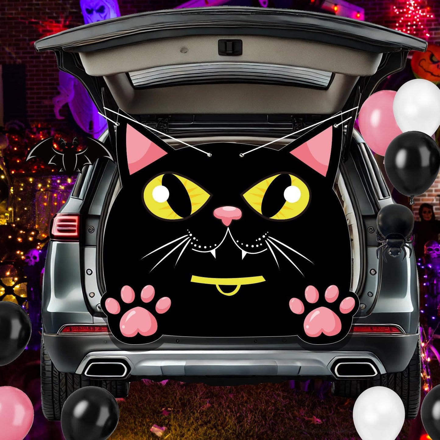 Kit decoración Halloween para maletero coche SUV camión