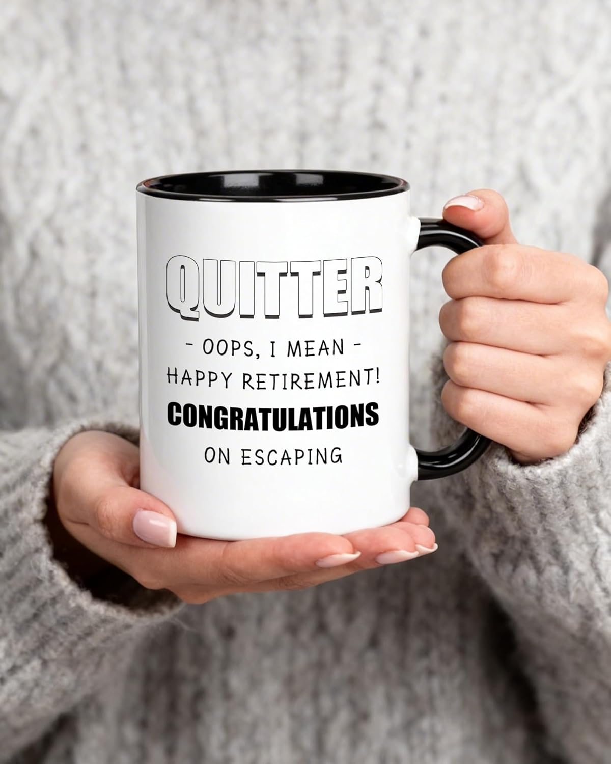 Taza café regalo retiro divertida para hombre mujer 2026