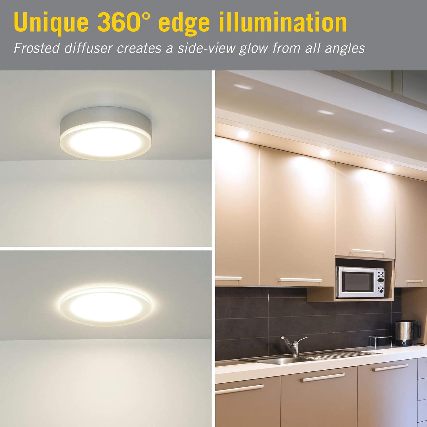 Luz LED para debajo de gabinete 2700K