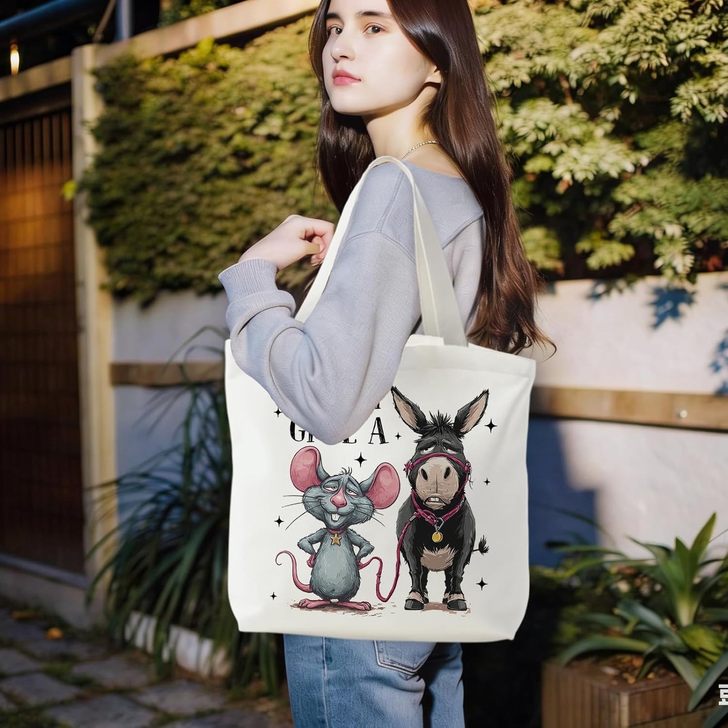 Bolsa reutilizable de labrador chocolate para mujer