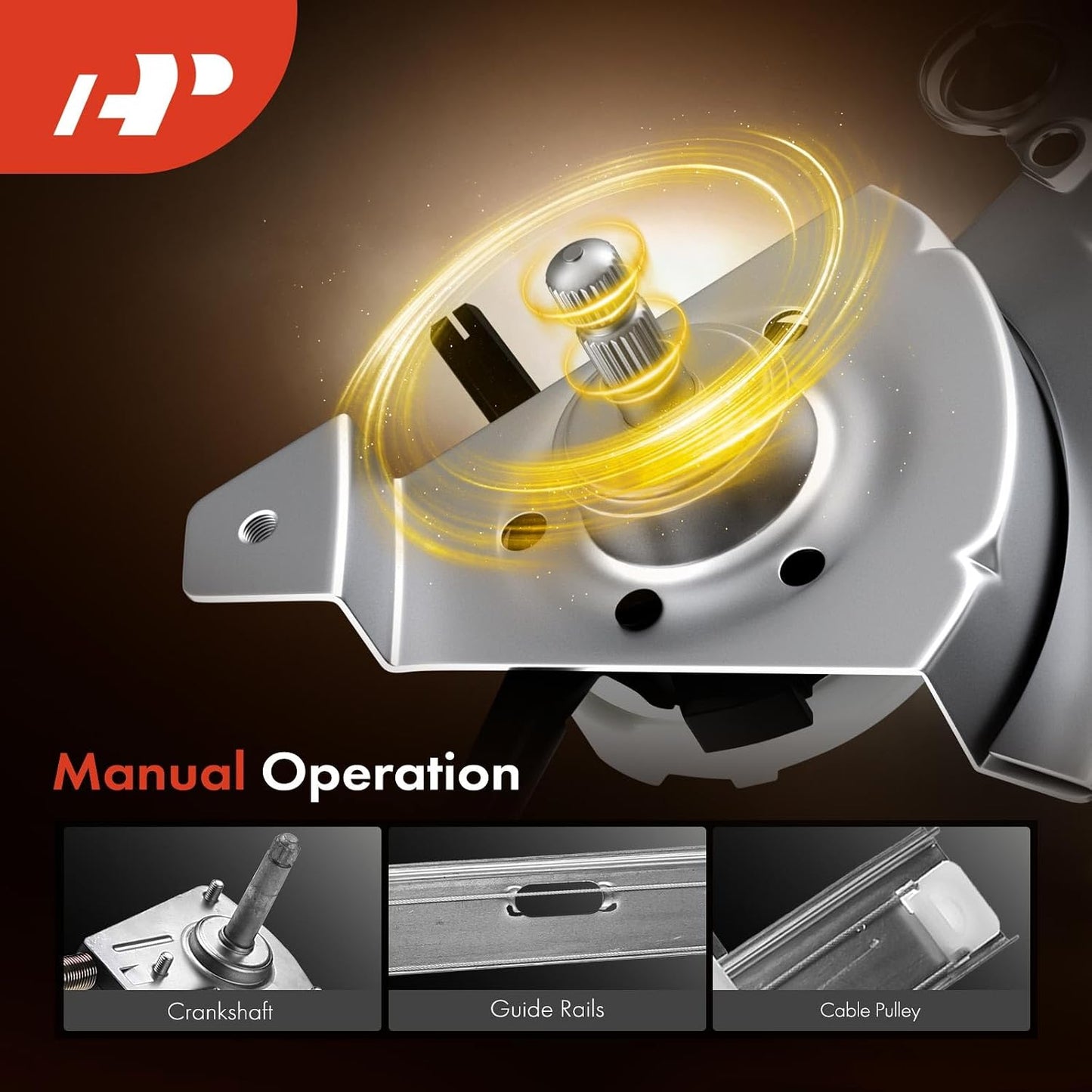 Elevalunas manual conductor Honda Accord 94-97