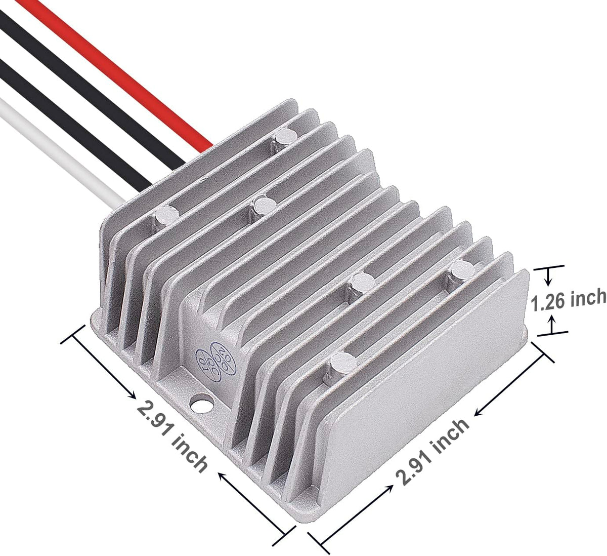 Convertidor DC 24V a 12V 30A para carrito golf