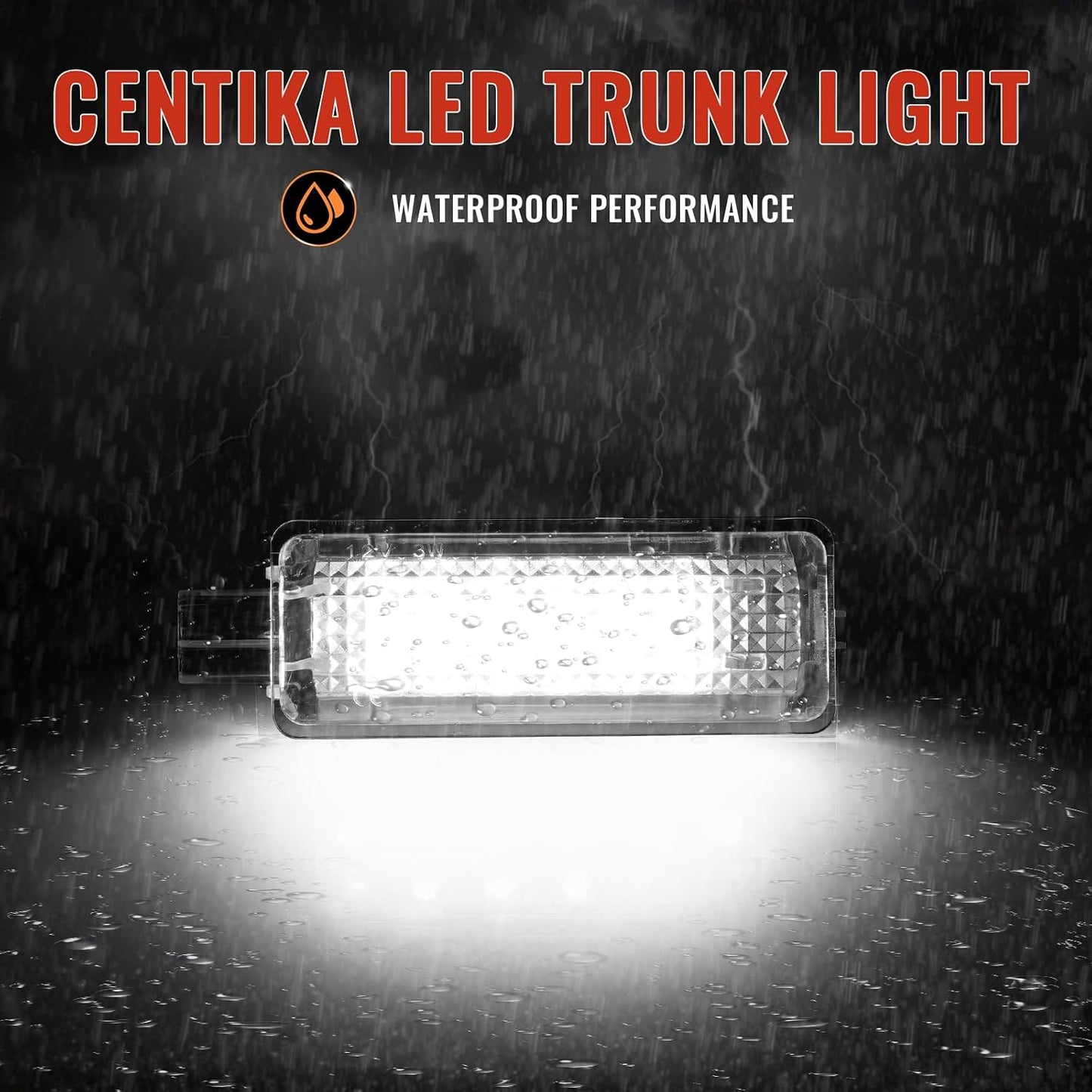 2 Pzas Luz LED Maletero Ford Focus Mustang 6000K Blanca