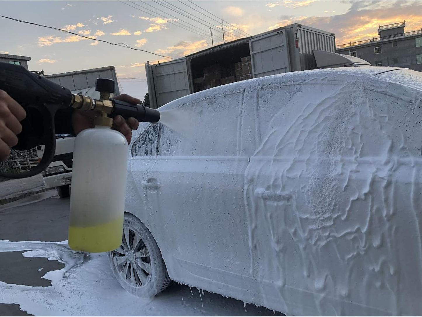 Boquilla orificio 3/64pulg rosca universal lanza espuma nieve 2pzas
