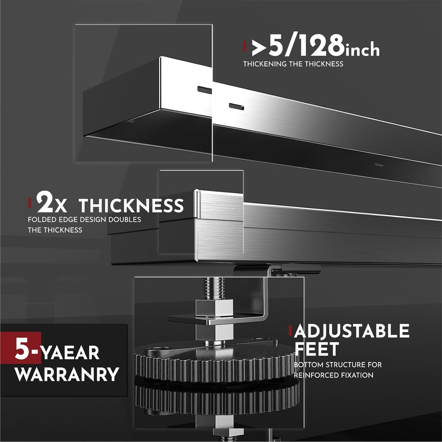Drenaje ducha lineal 12pulg acero inox SUS304