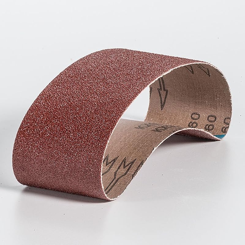 Bandas lijado óxido aluminio 3x18 grano 80 pack 10
