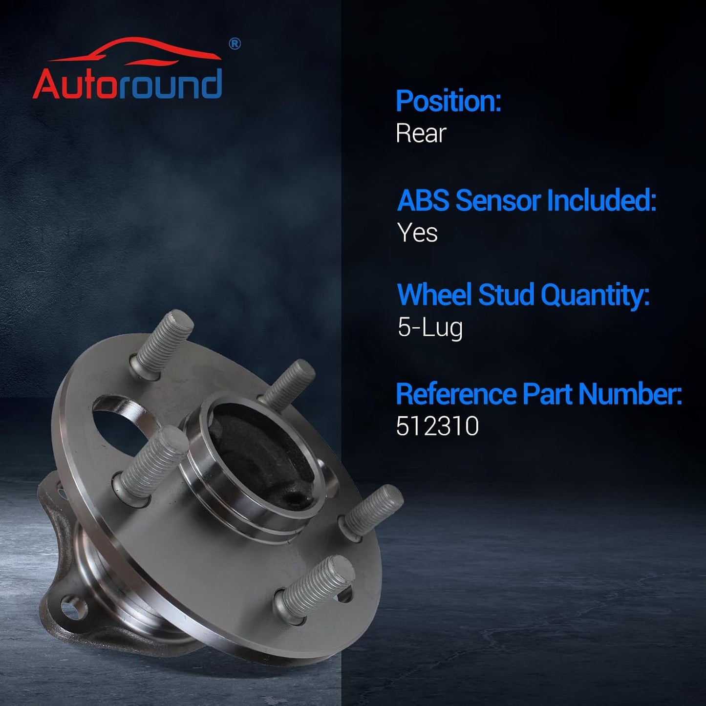 Set 2 cojinete cubo rueda trasera Toyota Avalon 95-04