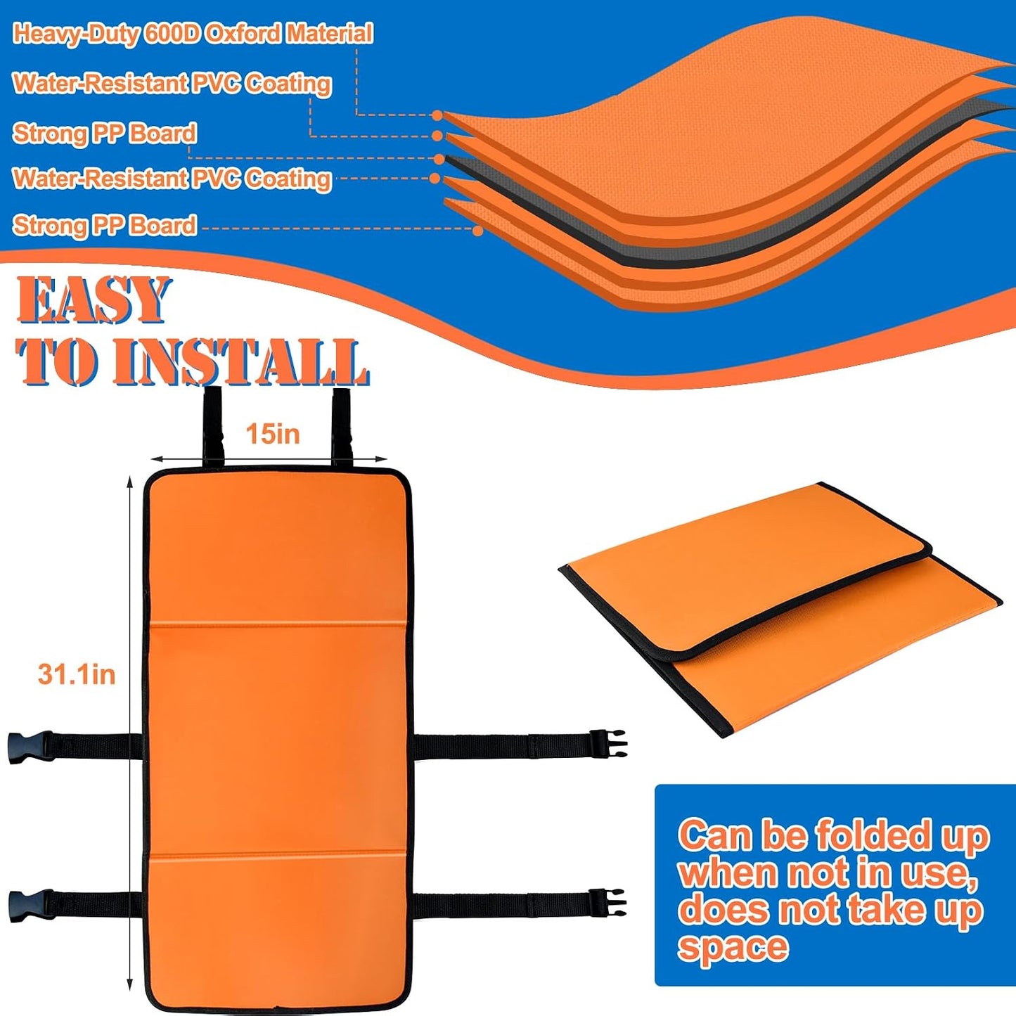 Protector escalera piscina 15x31pulg cubierta seguridad infantil
