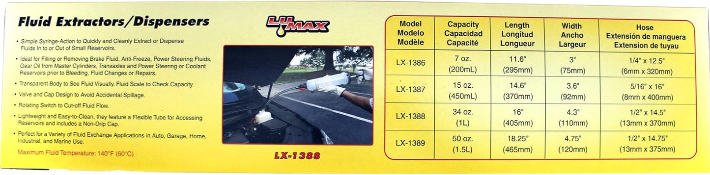 Extractor líquidos oro/plata 34oz color dorado