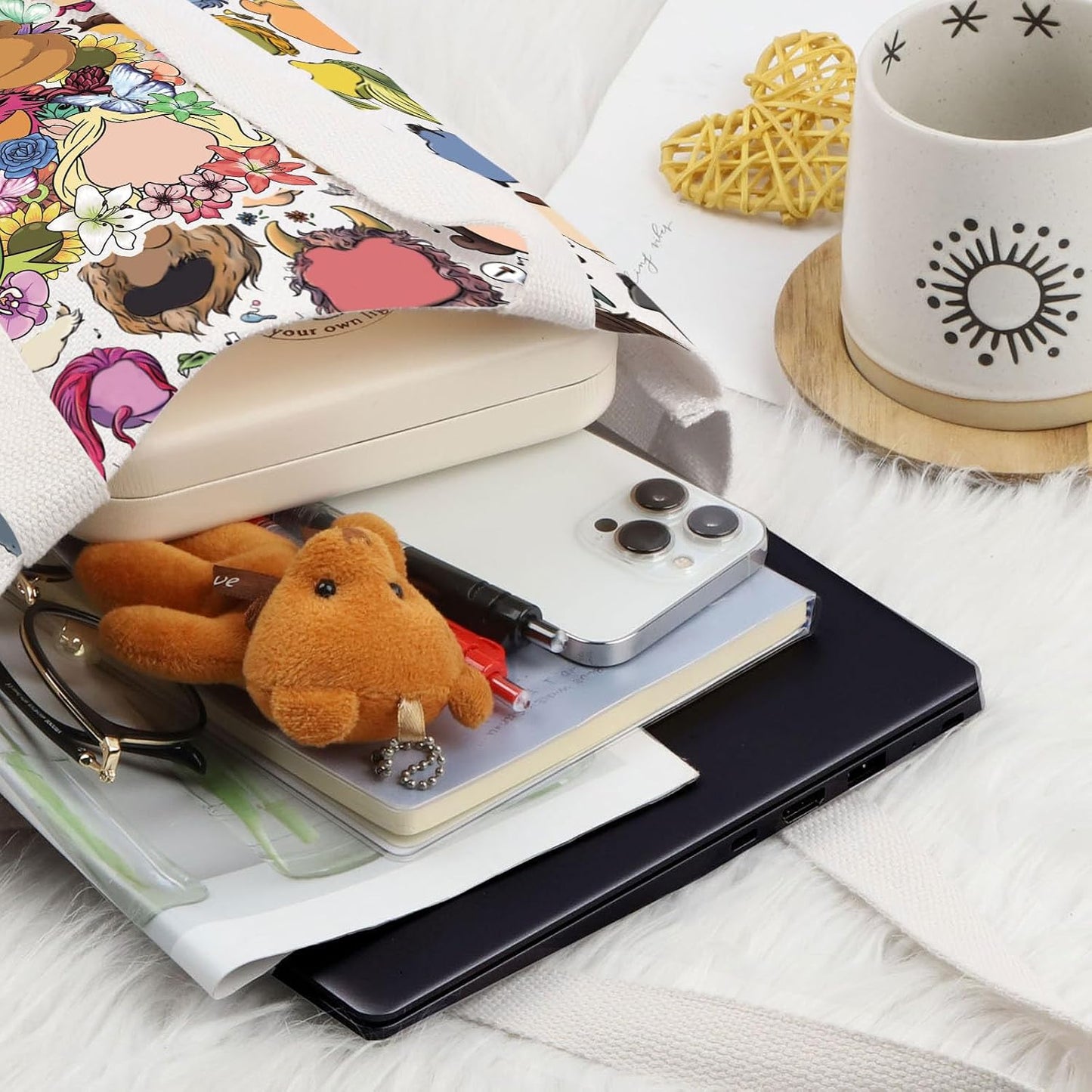 Bolsa hombro animales Bear & Frog Miss Piggy