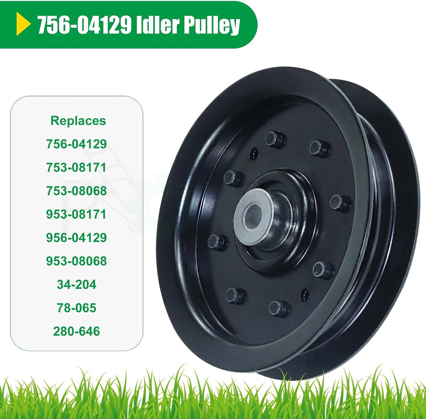 Kit 2 poleas tensoras reemplazo Cub Cadet 756-04129B