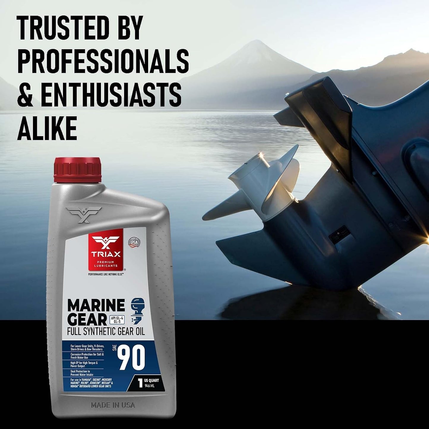 Aceite sintético SAE 90 para transmisiones barcos y motos