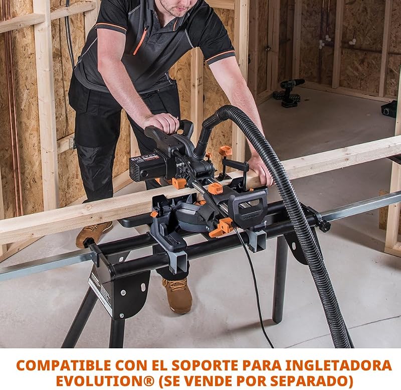 Sierra inglete deslizante 210mm corte multimaterial