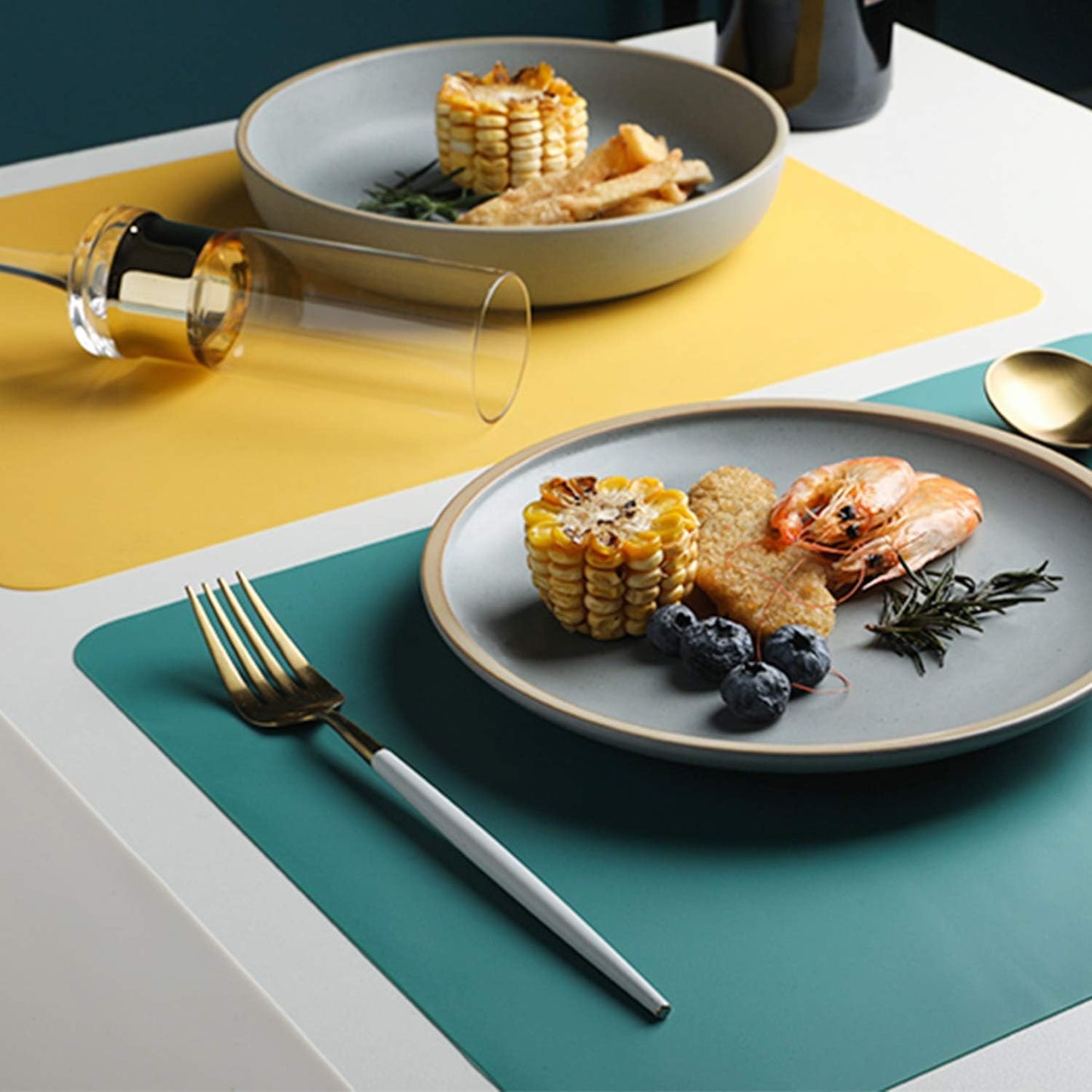 Manteles silicona antiderrap grado alimenticio impermeable