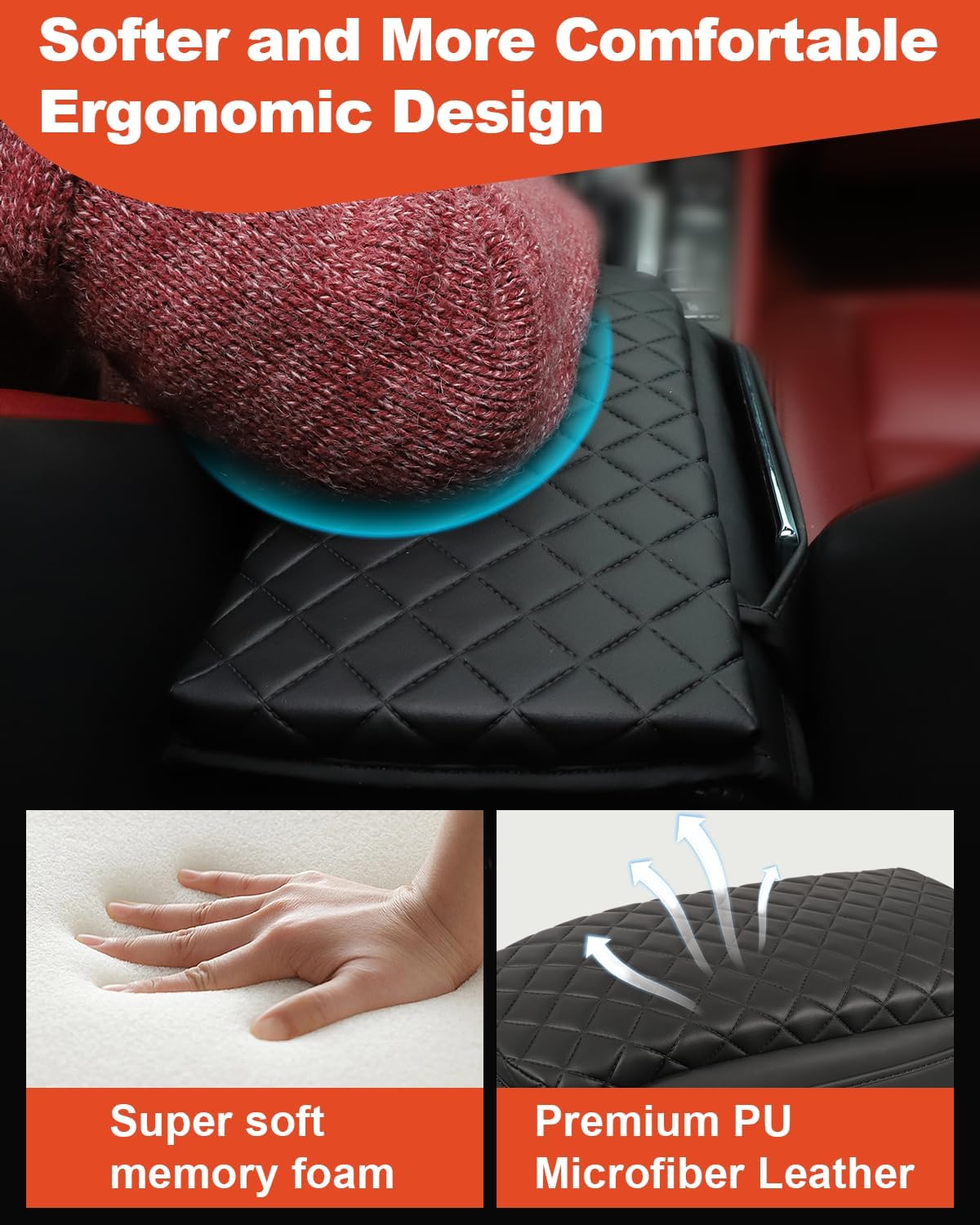 Funda consola Bronco Sport 2021-24 con bolsillos cojín