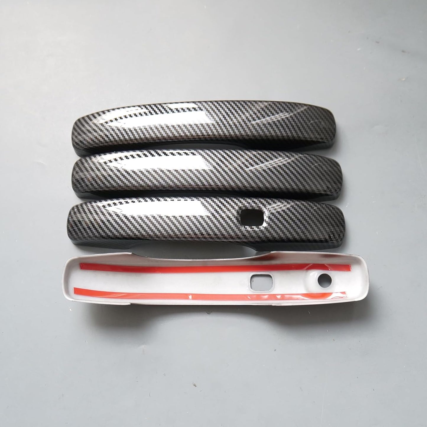 Cubierta manija puerta Ford Ranger fibra carbono