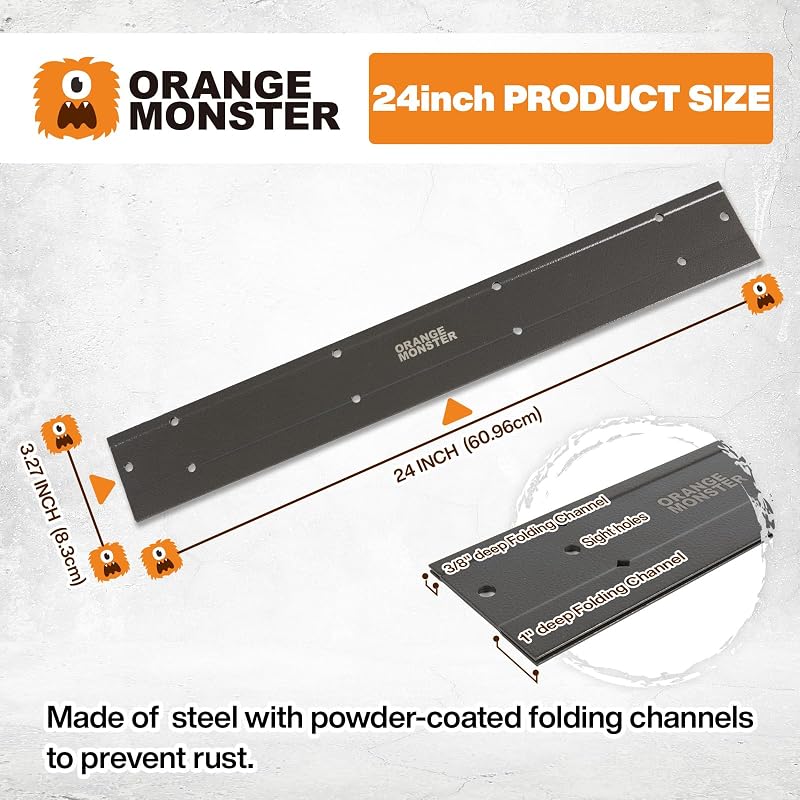 Herramienta plegable chapa 24" doble profundidad HVAC
