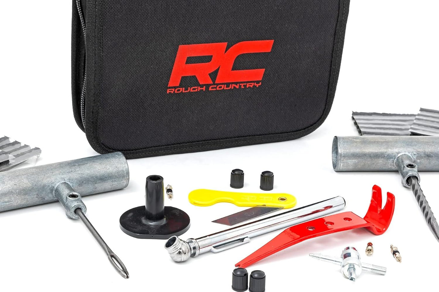 Kit reparación neumáticos emergencia 39 pzas estuche