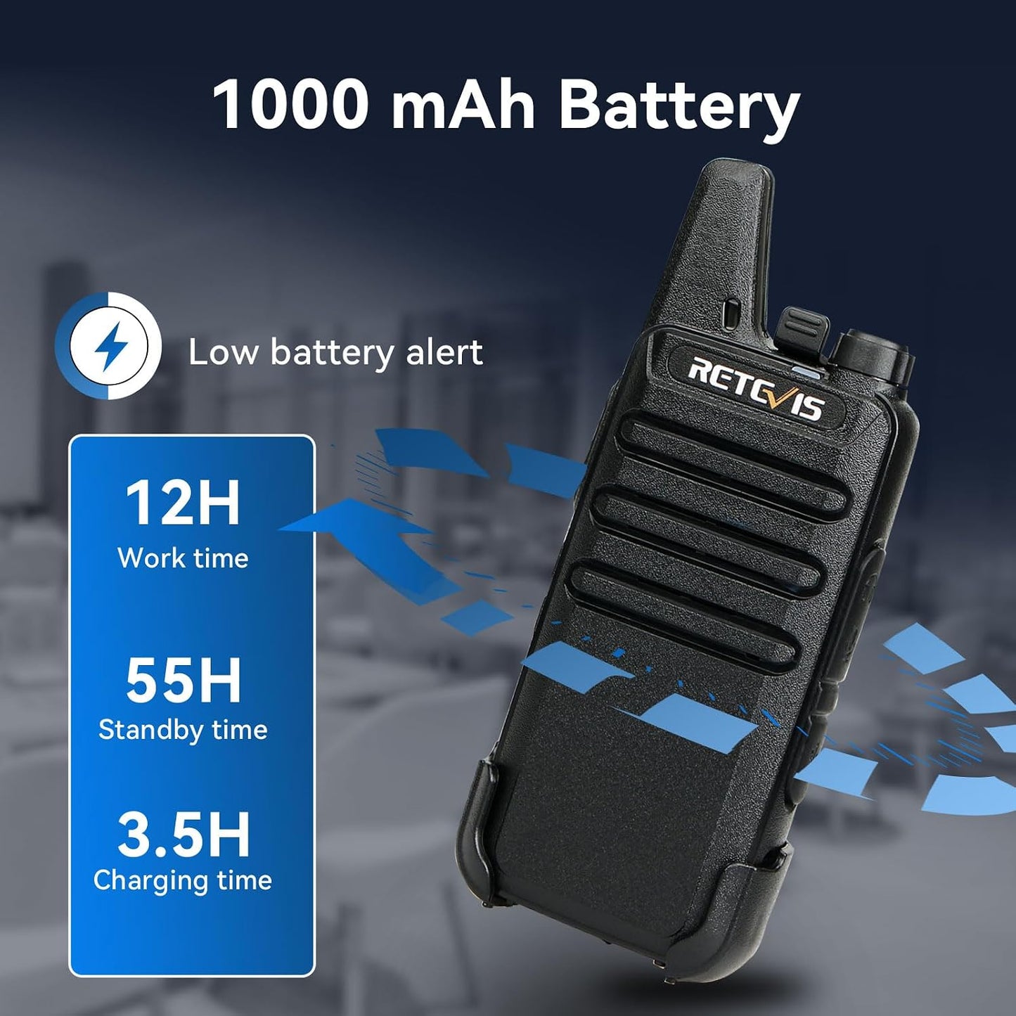 Walkie Talkies Mini Recargable Alcance Largo