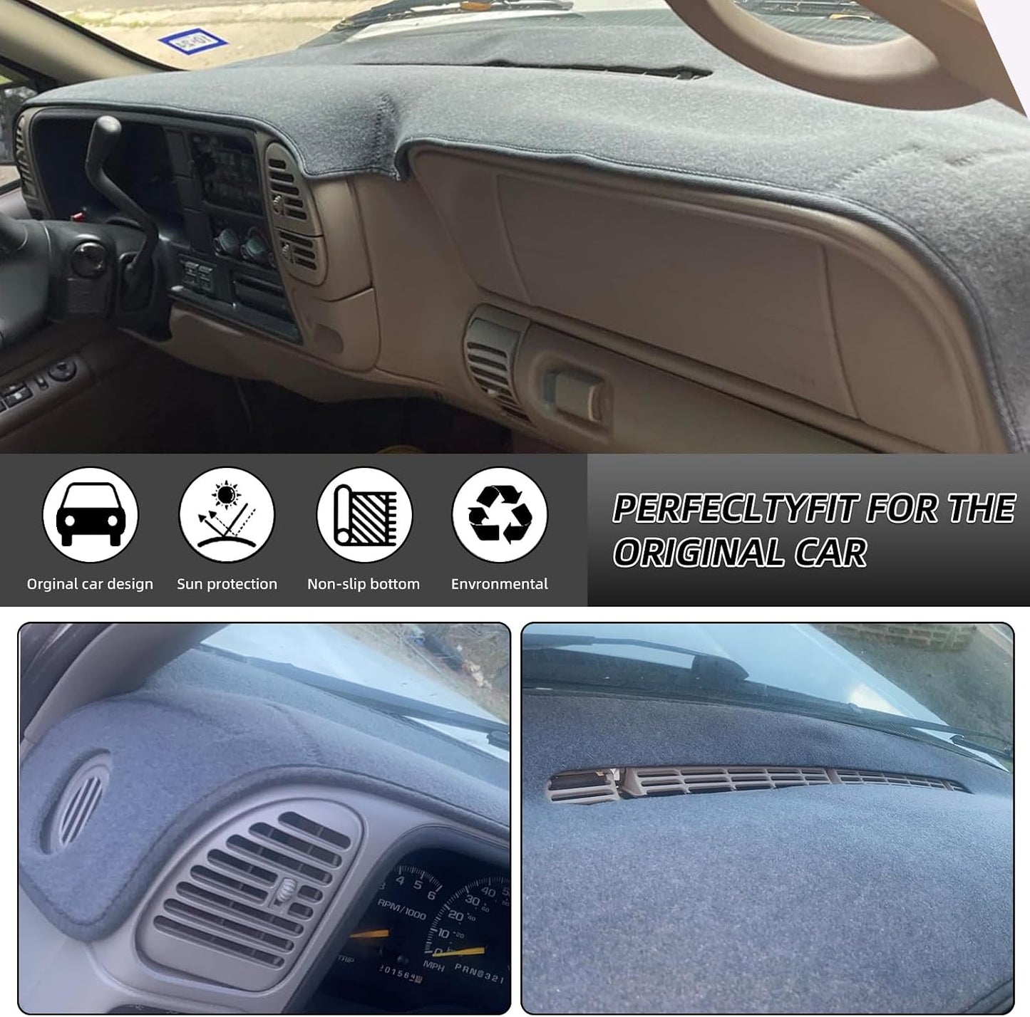 Tapete ajustable para Chevy Silverado/GMC C1500 97-00
