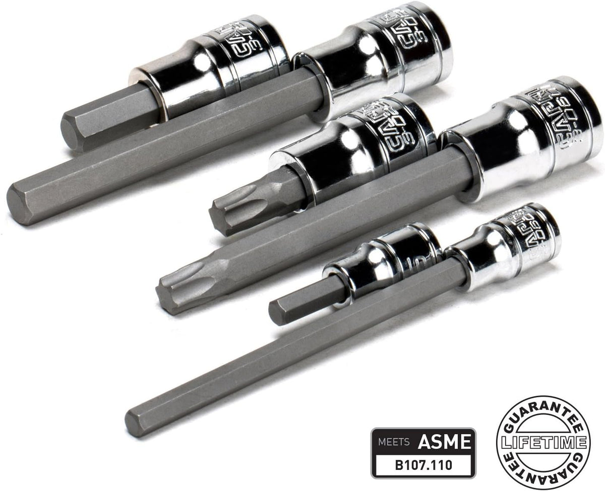 Llave vaso punta hexagonal 4mm 1/4pulg métrica