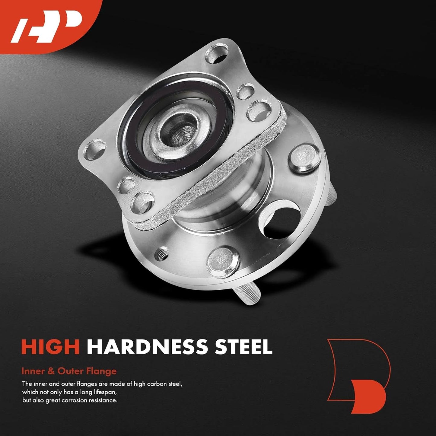 Cojinete rueda trasera kit cubo ABS 5 lengüetas Mazda