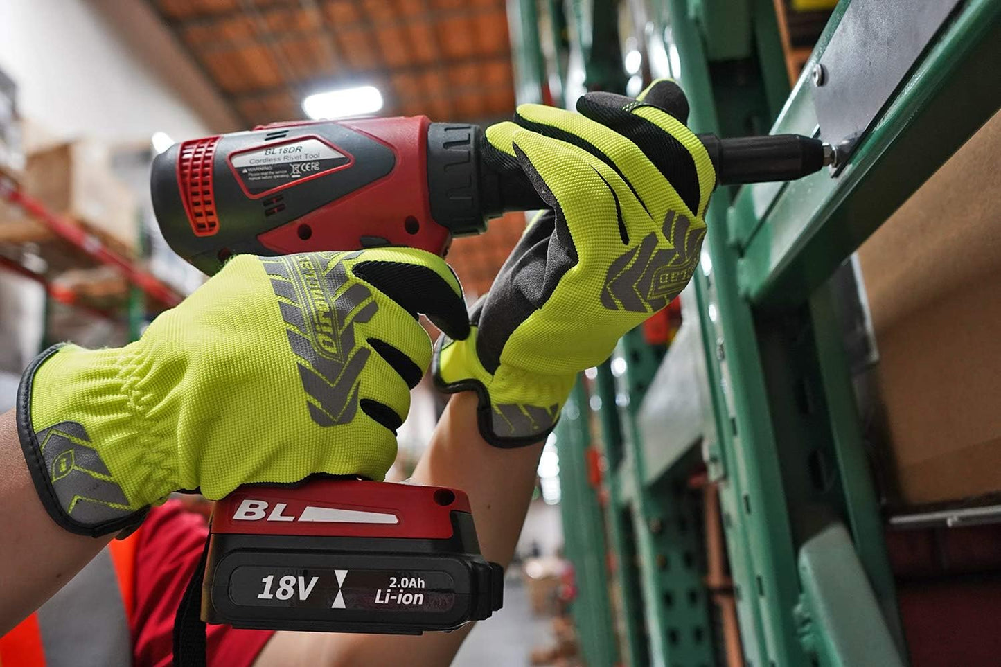 Guantes trabajo tactiles ajuste rendimiento