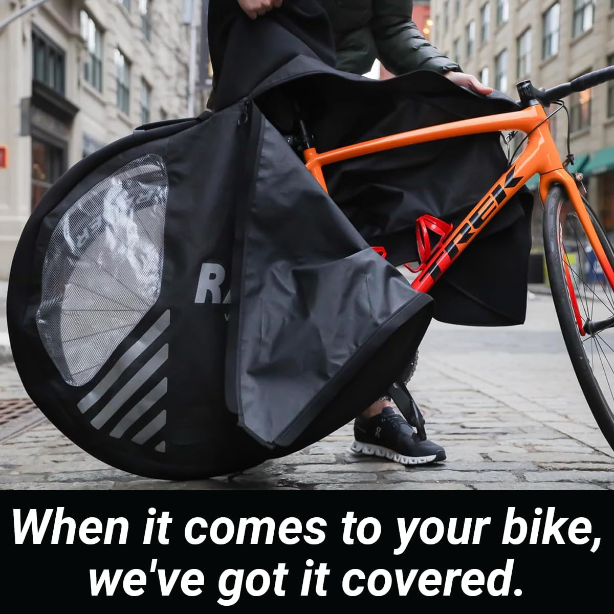 Funda impermeable bicicleta carretera grava 600d ripstop
