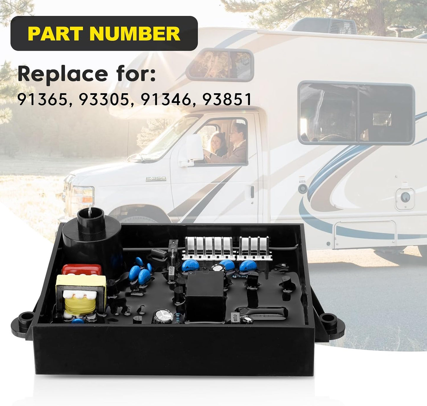 Placa control encendido calentador agua RV comp Atwood