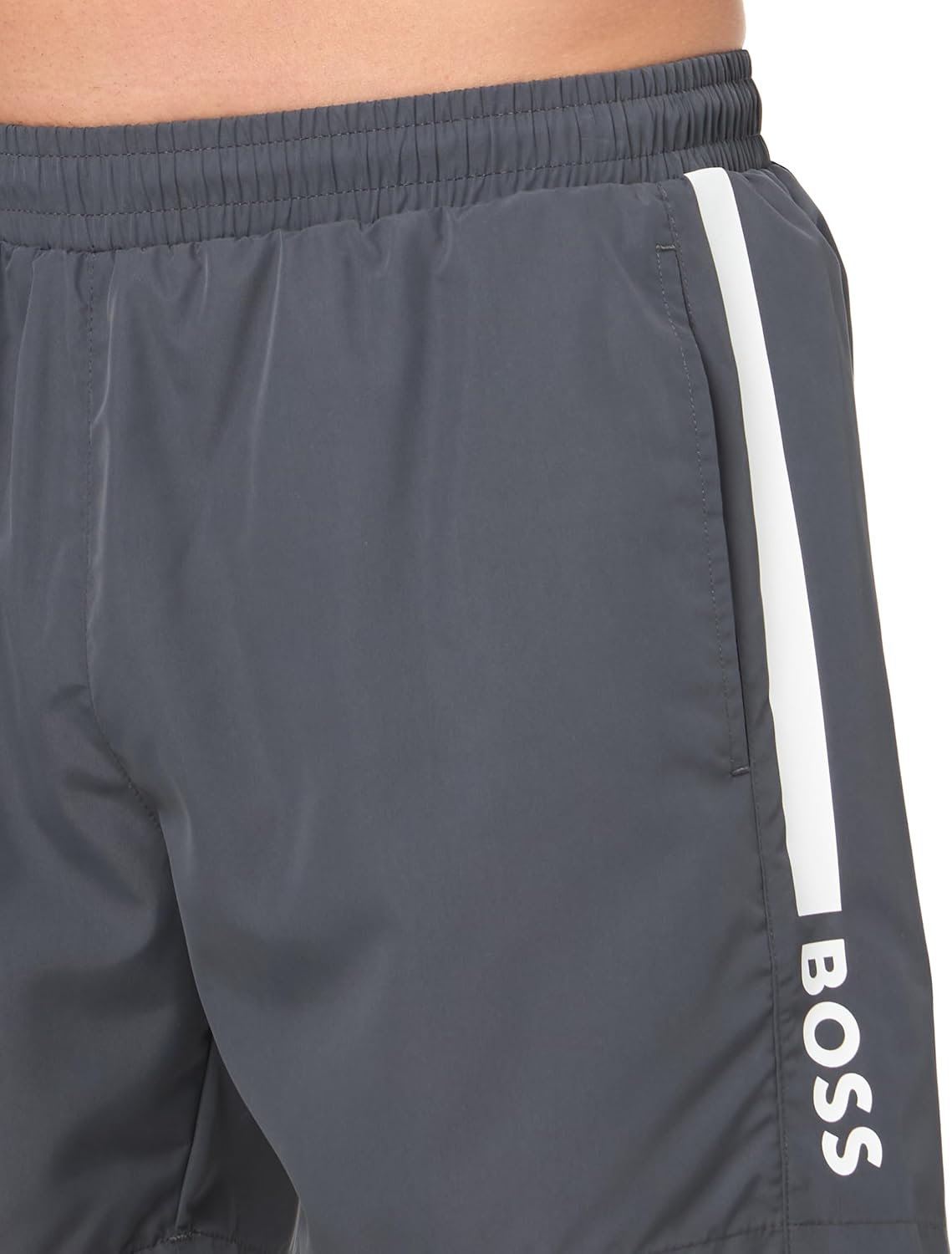 Bañador con logotipo vertical para hombre