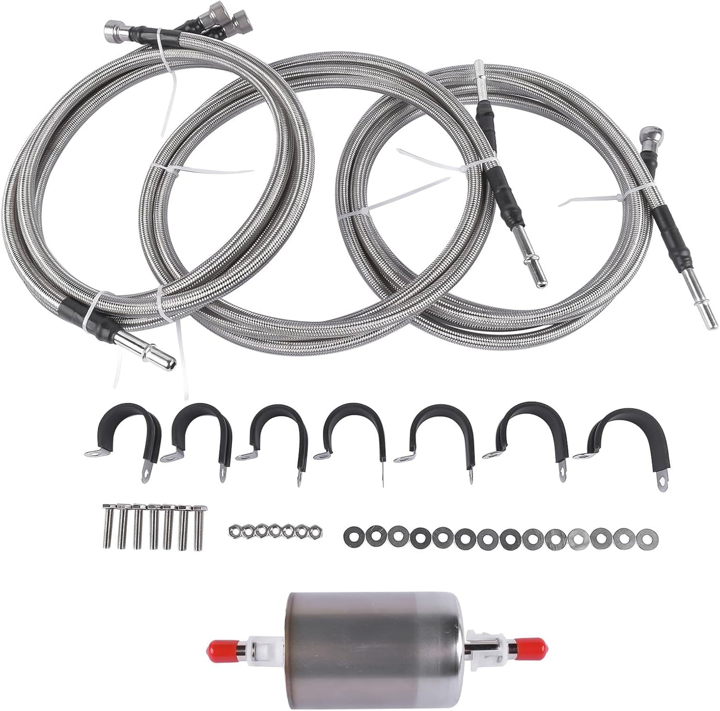 Reemplazo línea combustible acero inox Chevy Silverado 01-03