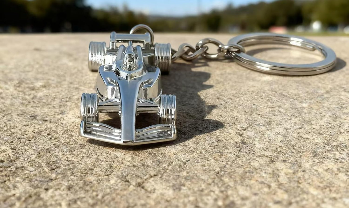 Llavero coche F1 3D regalo para amantes del motor