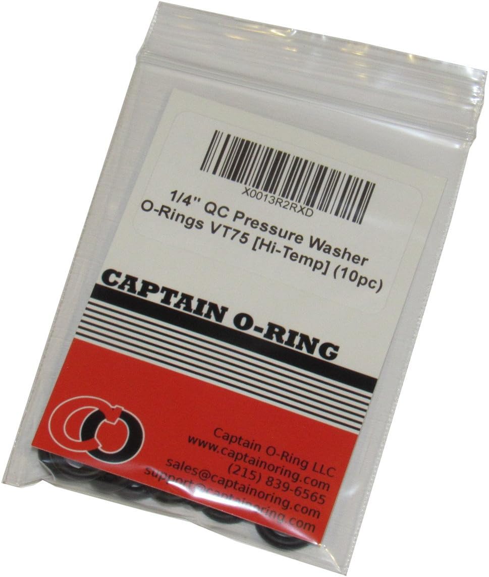 Juntas tóricas Viton para acoplador rápido 1/4 pack 10